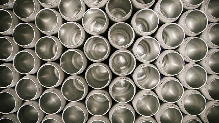 aluminum cans